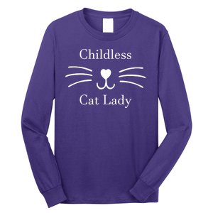 Childless Cat Lady Kamala Harris Long Sleeve Shirt