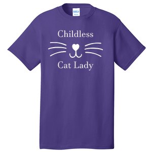 Childless Cat Lady Kamala Harris Tall T-Shirt