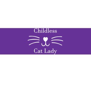 Childless Cat Lady Kamala Harris Bumper Sticker