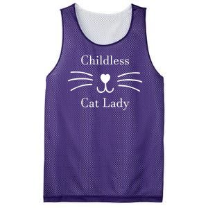 Childless Cat Lady Kamala Harris Mesh Reversible Basketball Jersey Tank