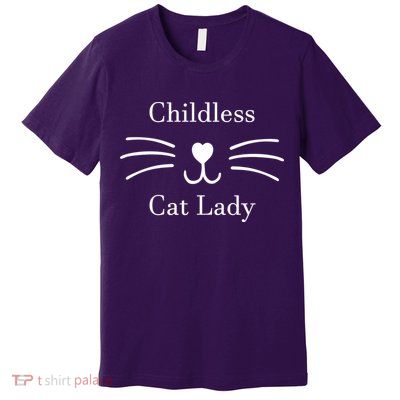 Childless Cat Lady Kamala Harris Premium T-Shirt