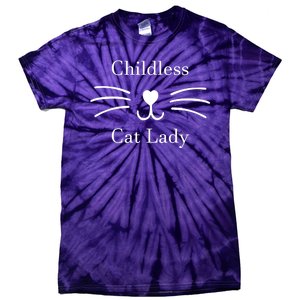 Childless Cat Lady Kamala Harris Tie-Dye T-Shirt