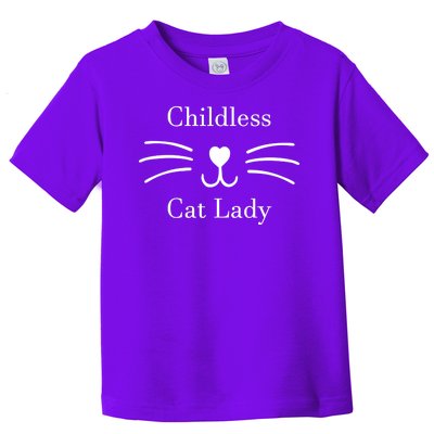 Childless Cat Lady Kamala Harris Toddler T-Shirt