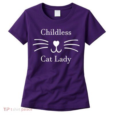 Childless Cat Lady Kamala Harris Women's T-Shirt