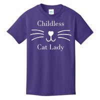 Childless Cat Lady Kamala Harris Kids T-Shirt