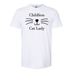 Childless Cat Lady Kamala Harris Softstyle CVC T-Shirt