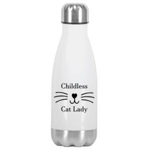 Childless Cat Lady Kamala Harris Stainless Steel Insulated Water Bottle