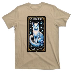 Childless Cat Lady Tarot Card Gift T-Shirt