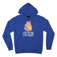 Crocheting Cat Lover Yarn Sewing Knitting Lover Great Gift Hoodie