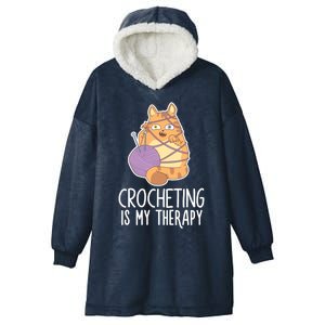 Crocheting Cat Lover Yarn Sewing Knitting Lover Great Gift Hooded Wearable Blanket