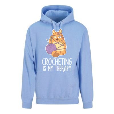 Crocheting Cat Lover Yarn Sewing Knitting Lover Great Gift Unisex Surf Hoodie