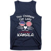 Childless Cat Lady Is Voting Kamala Tank Top