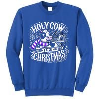 Christmas Cow Lover Cows Christmas Farmer Gift Sweatshirt