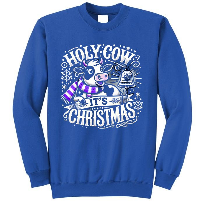 Christmas Cow Lover Cows Christmas Farmer Gift Sweatshirt