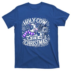 Christmas Cow Lover Cows Christmas Farmer Gift T-Shirt