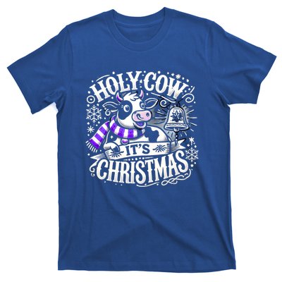 Christmas Cow Lover Cows Christmas Farmer Gift T-Shirt