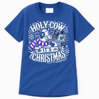 Christmas Cow Lover Cows Christmas Farmer Gift Tall T-Shirt