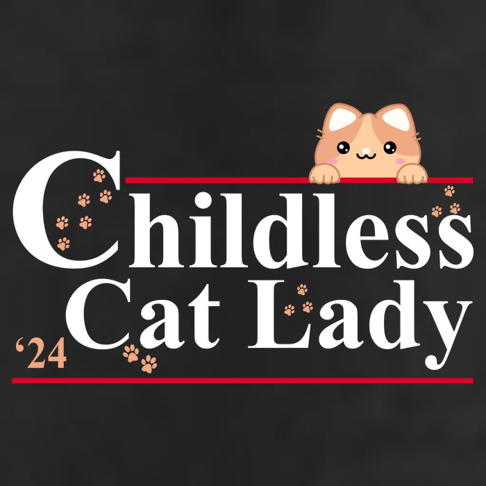 Childless Cat Lady 2024 Kamala Harris Election 11oz C Handle Ceramic Mug