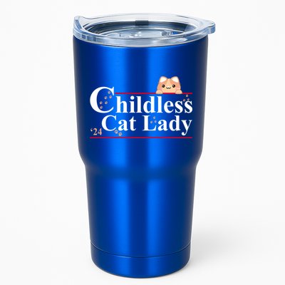 Childless Cat Lady 2024 Kamala Harris Election Tumbler