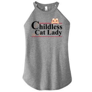 Childless Cat Lady 2024 Kamala Harris Election Women's Perfect Tri Rocker Tank