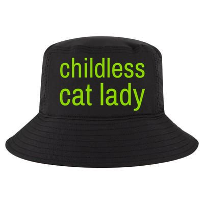 Childless Cat Lady Funny Vote 2024 Cool Comfort Performance Bucket Hat