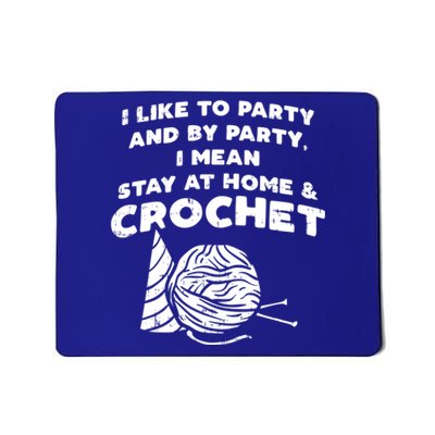 Crocheting Crochet Lover Crochet Yarn Crochet Gift Mousepad