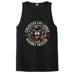 Childless Cat Ladies Against Fascism PosiCharge Competitor Tank