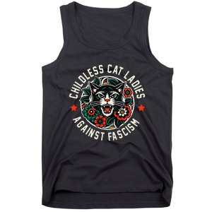 Childless Cat Ladies Against Fascism Tank Top