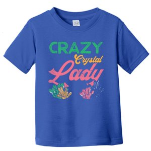 Crazy Crystal Lady Gift Toddler T-Shirt