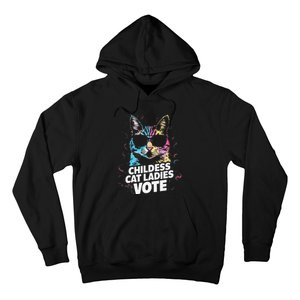 Childless Cat Ladies Vote Hoodie