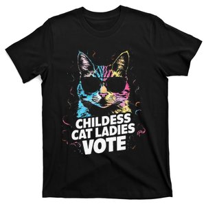 Childless Cat Ladies Vote T-Shirt