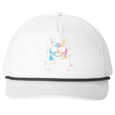 Childless Cat Ladies Vote Snapback Five-Panel Rope Hat