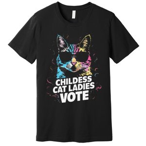 Childless Cat Ladies Vote Premium T-Shirt