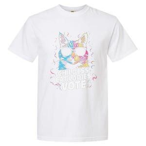 Childless Cat Ladies Vote Garment-Dyed Heavyweight T-Shirt