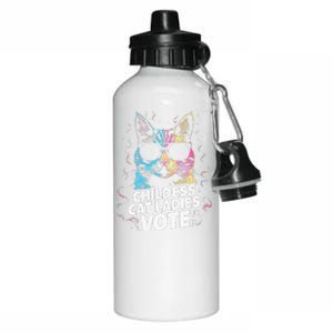 Childless Cat Ladies Vote Aluminum Water Bottle