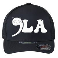 Cat Comma La Kamala Harris For President 2024 Flexfit Unipanel Trucker Cap