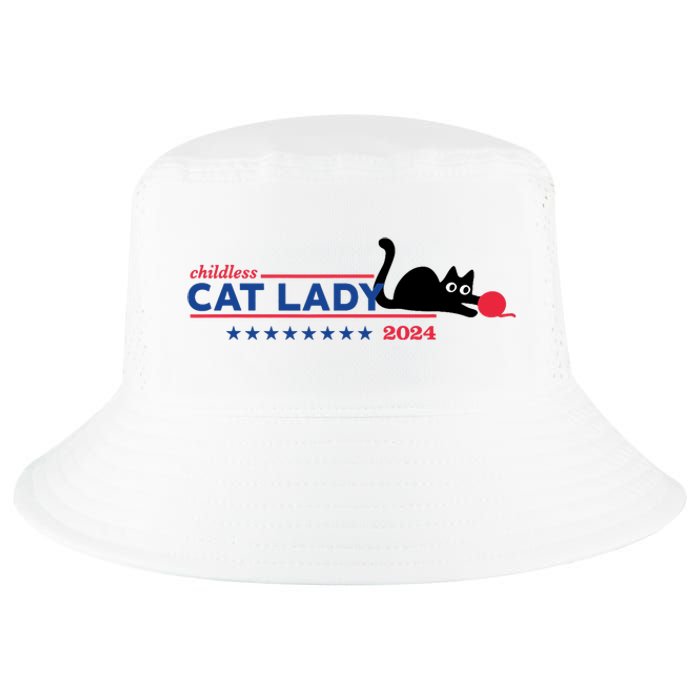 Childless Cat Lady Voting Election 2024 Usa Cool Comfort Performance Bucket Hat