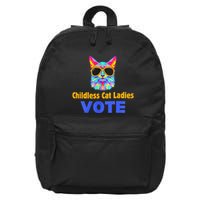 Childless Cat Ladies Vote Blue 16 in Basic Backpack