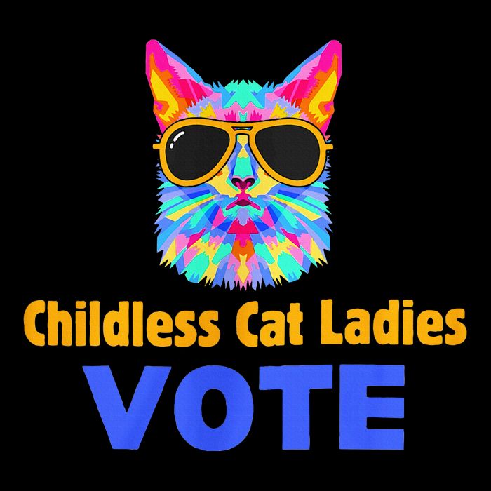 Childless Cat Ladies Vote Blue 16 in Basic Backpack
