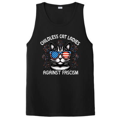 Childless Cat Ladies Against Fascism  Vote For Kamala PosiCharge Competitor Tank