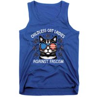 Childless Cat Ladies Against Fascism  Vote For Kamala Tank Top