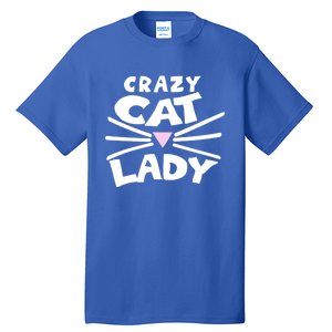 Crazy Cat Lady Long Funny Gift Cute Cat Gift Tall T-Shirt