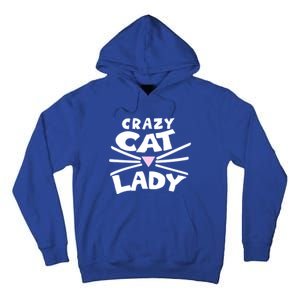 Crazy Cat Lady Long Funny Gift Cute Cat Gift Tall Hoodie