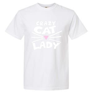 Crazy Cat Lady Long Funny Gift Cute Cat Gift Garment-Dyed Heavyweight T-Shirt