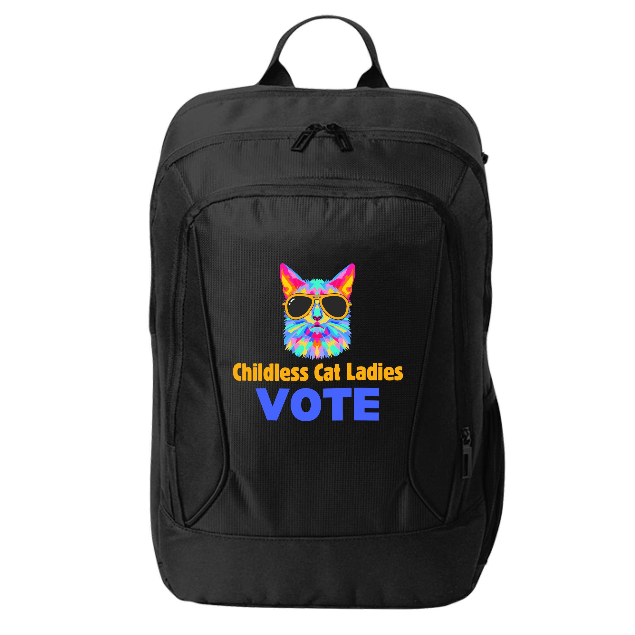 Childless Cat Ladies Vote Blue City Backpack