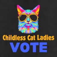 Childless Cat Ladies Vote Blue Adult Drive Performance Visor