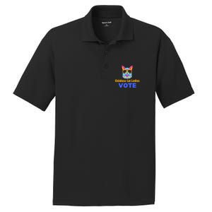 Childless Cat Ladies Vote Blue PosiCharge RacerMesh Polo