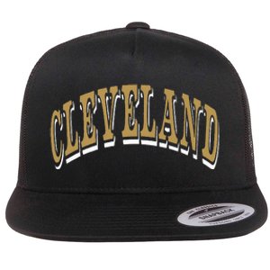 Cleveland Flat Bill Trucker Hat