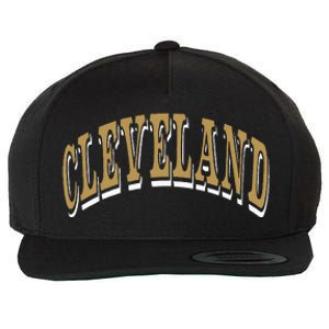 Cleveland Wool Snapback Cap