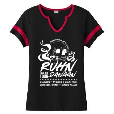 Crescent City Lunathion Run Danaan E Umbra Mortis Ladies Halftime Notch Neck Tee